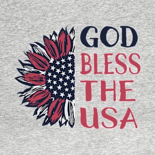 God Bless the USA - Patriotic T Shirt - America T-Shirt